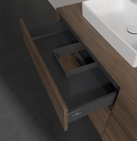 Тумба под раковину Villeroy & Boch Collaro 140х50 см с подсветкой ДСП дуб аризона C074B0VH