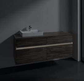 Тумба під раковину Villeroy & Boch Collaro 140х50 см із підсвічуванням ДСП кам'яний дуб C074B0RK