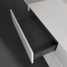 Тумба під раковину Villeroy & Boch Collaro 140х50 см із підсвічуванням ДСП матовий білий C075B0MS