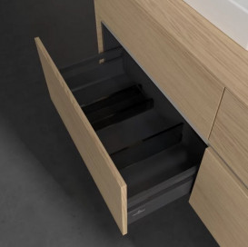 Тумба под раковину Villeroy & Boch Collaro 140х50 см с подсветкой ДСП северный дуб C076B0VJ