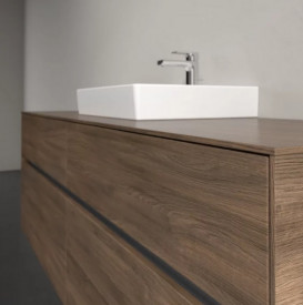 Тумба под раковину Villeroy & Boch Collaro 160х50 см с подсветкой ДСП дуб аризона C077B0VH