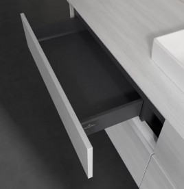 Тумба під раковину Villeroy & Boch Collaro 160х50 см із підсвічуванням ДСП біле дерево C077B0E8