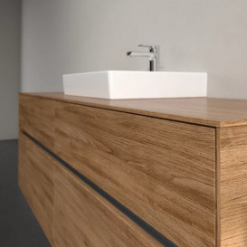 Тумба под раковину Villeroy & Boch Collaro 160х50 см с подсветкой ДСП дуб канзас C077B0RH