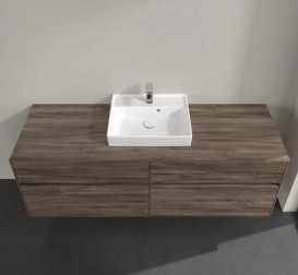 Тумба під раковину Villeroy & Boch Collaro 160х50 см із підсвічуванням ДСП кам'яний дуб C077B0RK