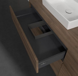 Тумба под раковину Villeroy & Boch Collaro 160х50 см с подсветкой ДСП дуб аризона C078B0VH