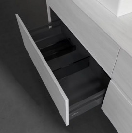 Тумба під раковину Villeroy & Boch Collaro 160х50 см із підсвічуванням ДСП біле дерево C078B0E8