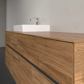 Тумба под раковину Villeroy & Boch Collaro 160х50 см с подсветкой ДСП дуб канзас C078B0RH