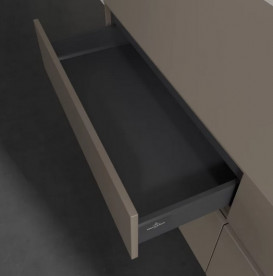 Тумба под раковину Villeroy & Boch Collaro 160х50 см с подсветкой ДСП трюфель серый C079B0VG