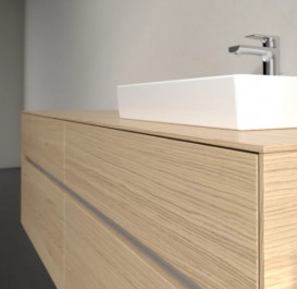 Тумба під раковину Villeroy & Boch Collaro 160х50 см із підсвічуванням ДСП північний дуб C079B0VJ