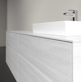 Тумба під раковину Villeroy & Boch Collaro 160х50 см із підсвічуванням ДСП біле дерево C079B0E8