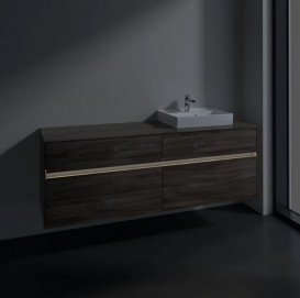 Тумба під раковину Villeroy & Boch Collaro 160х50 см із підсвічуванням ДСП кам'яний дуб C079B0RK