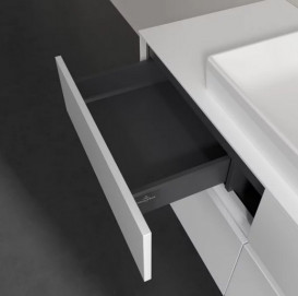 Тумба под раковину Villeroy & Boch Collaro 120х50 см с подсветкой МДФ глянцевый белый C081B0DH