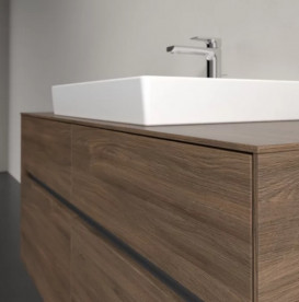 Тумба под раковину Villeroy & Boch Collaro 120х50 см с подсветкой ДСП дуб аризона C081B0VH