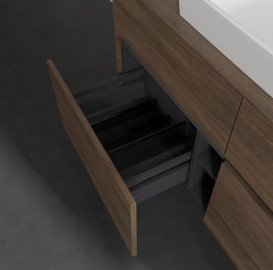 Тумба под раковину Villeroy & Boch Collaro 120х50 см с подсветкой ДСП дуб аризона C081B0VH