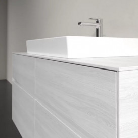 Тумба під раковину Villeroy & Boch Collaro 120х50 см із підсвічуванням ДСП біле дерево C081B0E8