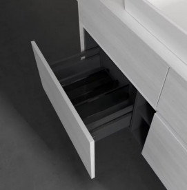 Тумба під раковину Villeroy & Boch Collaro 120х50 см із підсвічуванням ДСП біле дерево C081B0E8