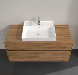 Тумба под раковину Villeroy & Boch Collaro 120х50 см с подсветкой ДСП дуб канзас C081B0RH