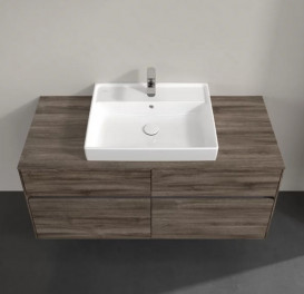 Тумба під раковину Villeroy & Boch Collaro 120х50 см із підсвічуванням ДСП кам'яний дуб C081B0RK