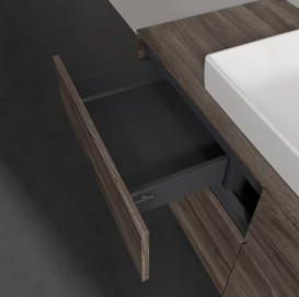 Тумба під раковину Villeroy & Boch Collaro 120х50 см із підсвічуванням ДСП кам'яний дуб C081B0RK