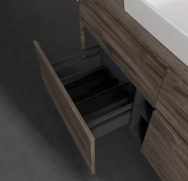 Тумба під раковину Villeroy & Boch Collaro 120х50 см із підсвічуванням ДСП кам'яний дуб C081B0RK