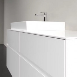 Тумба под раковину Villeroy & Boch Collaro 120х50 см с подсветкой ДСП матовый белый C082B0MS