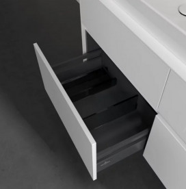 Тумба под раковину Villeroy & Boch Collaro 120х50 см с подсветкой ДСП матовый белый C082B0MS