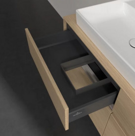 Тумба под раковину Villeroy & Boch Collaro 120х50 см с подсветкой ДСП северный дуб C082B0VJ