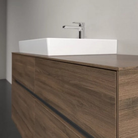 Тумба под раковину Villeroy & Boch Collaro 120х50 см с подсветкой ДСП дуб аризона C082B0VH