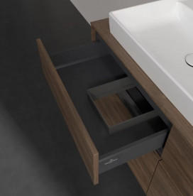 Тумба под раковину Villeroy & Boch Collaro 120х50 см с подсветкой ДСП дуб аризона C082B0VH