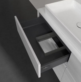 Тумба під раковину Villeroy & Boch Collaro 120х50 см із підсвічуванням ДСП біле дерево C082B0E8