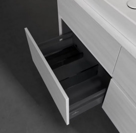 Тумба під раковину Villeroy & Boch Collaro 120х50 см із підсвічуванням ДСП біле дерево C082B0E8