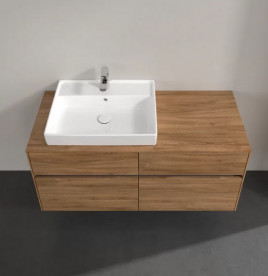 Тумба под раковину Villeroy & Boch Collaro 120х50 см с подсветкой ДСП дуб канзас C082B0RH