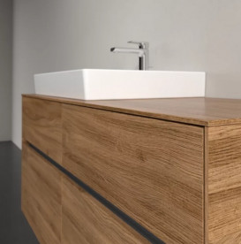 Тумба под раковину Villeroy & Boch Collaro 120х50 см с подсветкой ДСП дуб канзас C082B0RH