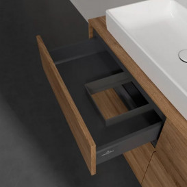 Тумба под раковину Villeroy & Boch Collaro 120х50 см с подсветкой ДСП дуб канзас C082B0RH