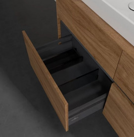 Тумба под раковину Villeroy & Boch Collaro 120х50 см с подсветкой ДСП дуб канзас C082B0RH