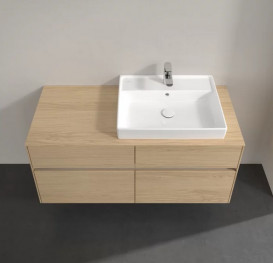 Тумба под раковину Villeroy & Boch Collaro 120х50 см с подсветкой ДСП северный дуб C083B0VJ