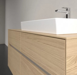 Тумба под раковину Villeroy & Boch Collaro 120х50 см с подсветкой ДСП северный дуб C083B0VJ