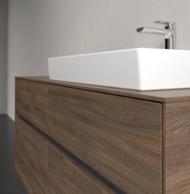 Тумба под раковину Villeroy & Boch Collaro 120х50 см с подсветкой ДСП дуб аризона C083B0VH