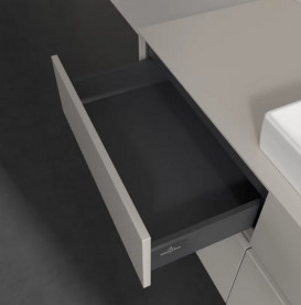 Тумба под раковину Villeroy & Boch Collaro 120х50 см с подсветкой ДСП мягкий серый C083B0VK
