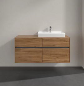 Тумба под раковину Villeroy & Boch Collaro 120х50 см с подсветкой ДСП дуб канзас C083B0RH