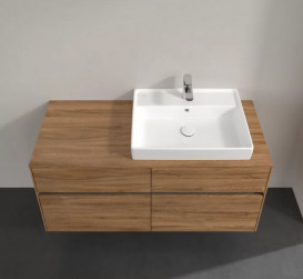 Тумба под раковину Villeroy & Boch Collaro 120х50 см с подсветкой ДСП дуб канзас C083B0RH