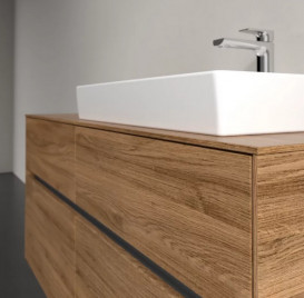Тумба под раковину Villeroy & Boch Collaro 120х50 см с подсветкой ДСП дуб канзас C083B0RH