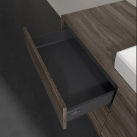 Тумба под раковину Villeroy & Boch Collaro 120х50 см с подсветкой ДСП каменный дуб C083B0RK