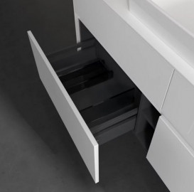 Тумба под раковину Villeroy & Boch Collaro 140х50 см с подсветкой ДСП матовый белый C084B0MS