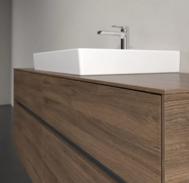 Тумба под раковину Villeroy & Boch Collaro 140х50 см с подсветкой ДСП дуб аризона C084B0VH