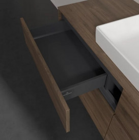 Тумба под раковину Villeroy & Boch Collaro 140х50 см с подсветкой ДСП дуб аризона C084B0VH