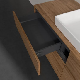 Тумба под раковину Villeroy & Boch Collaro 140х50 см с подсветкой ДСП дуб канзас C084B0RH
