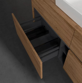 Тумба под раковину Villeroy & Boch Collaro 140х50 см с подсветкой ДСП дуб канзас C084B0RH