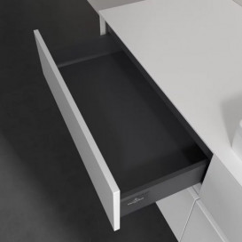 Тумба под раковину Villeroy & Boch Collaro 140х50 см с подсветкой МДФ глянцевый белый C086B0DH