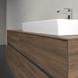 Тумба под раковину Villeroy & Boch Collaro 140х50 см с подсветкой ДСП дуб аризона C086B0VH